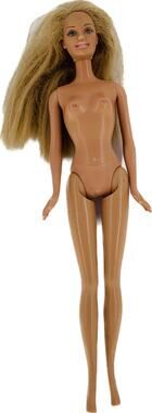 Vintage Mattel Barbie 1999 Blonde Hair Blue Eyes Nude Fashion Doll 11" OOAK TLC